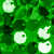 Green Sequin Glitter / 0
