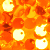 Orange Sequin Glitter / 0