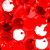 Red Sequin Glitter / 0