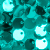 Teal Sequin Glitter / 0