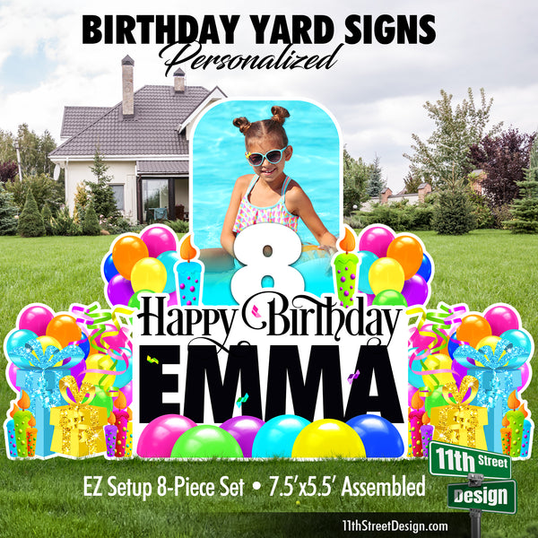 Frame Kit with Minis! - Personalize Your Yard Card Displays! - Yard Signs hotsell Ready to Stake! - Birthdays and More!