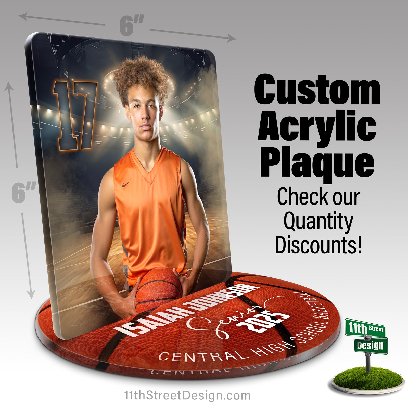 Custom Sports Plaque,
Senior Award Memento,
custom sports trophy,
graduation keepsake,
senior player award,
senior night gift,
office desk display,
senior night sign,
custom acrylic sign,
Basketball senior,
basketball award,
basketball plaque,
basketball keepsake