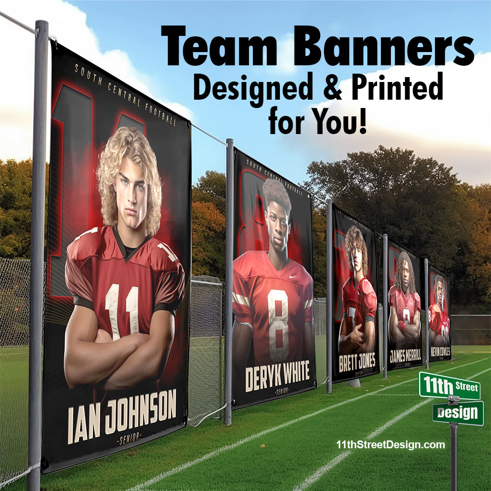 Vinyl Sports Team Banners Designed & Printed for You