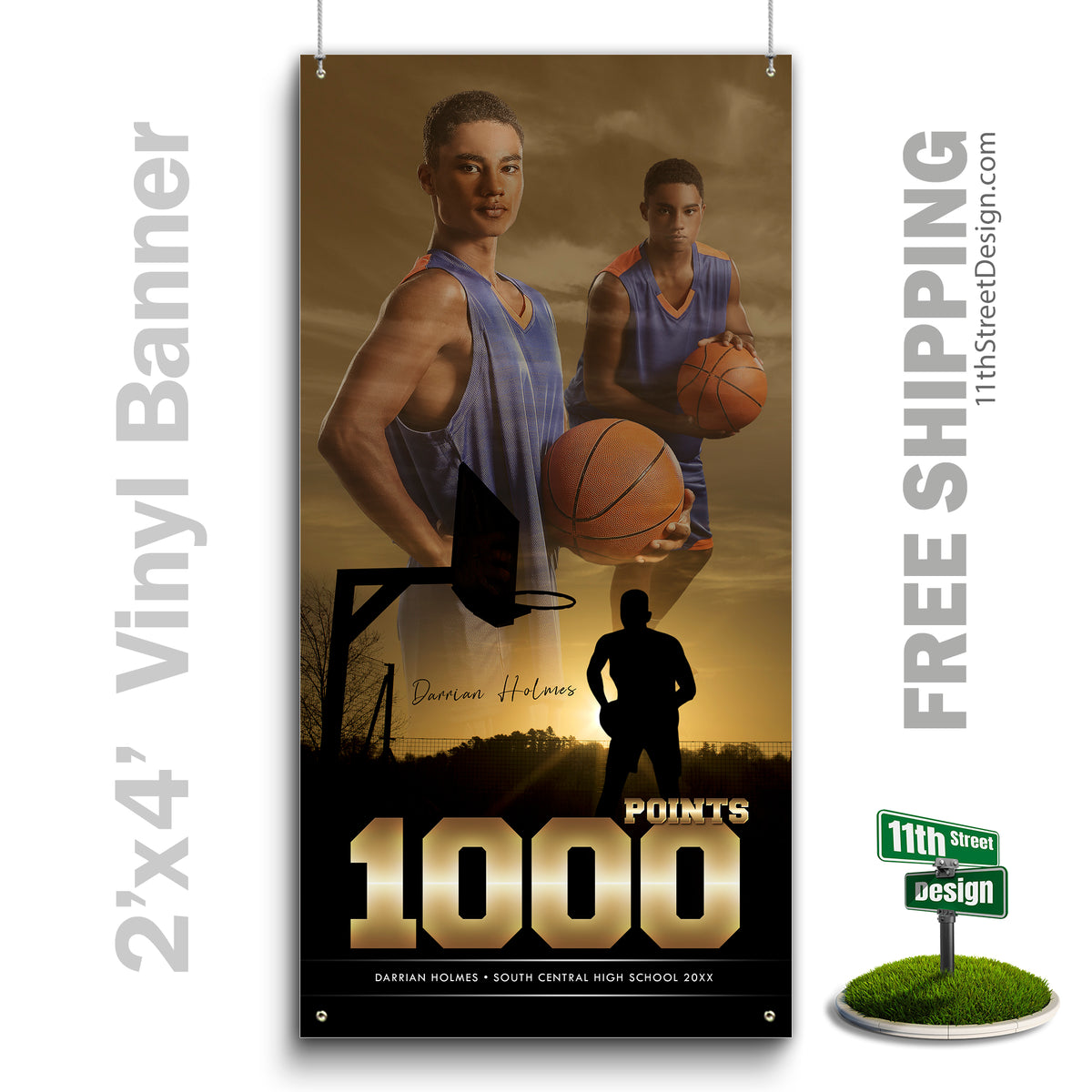 Custom Vinyl Banners, Senior Night Gifts, Custom Poster, Senior Poster, Senior Banner, Custom Sports Poster, Custom Sports Banner, Basketball Poster, Basketball Banner, Basketball Print, Basketball Senior, Basketball Digital, Vinyl Basketball
