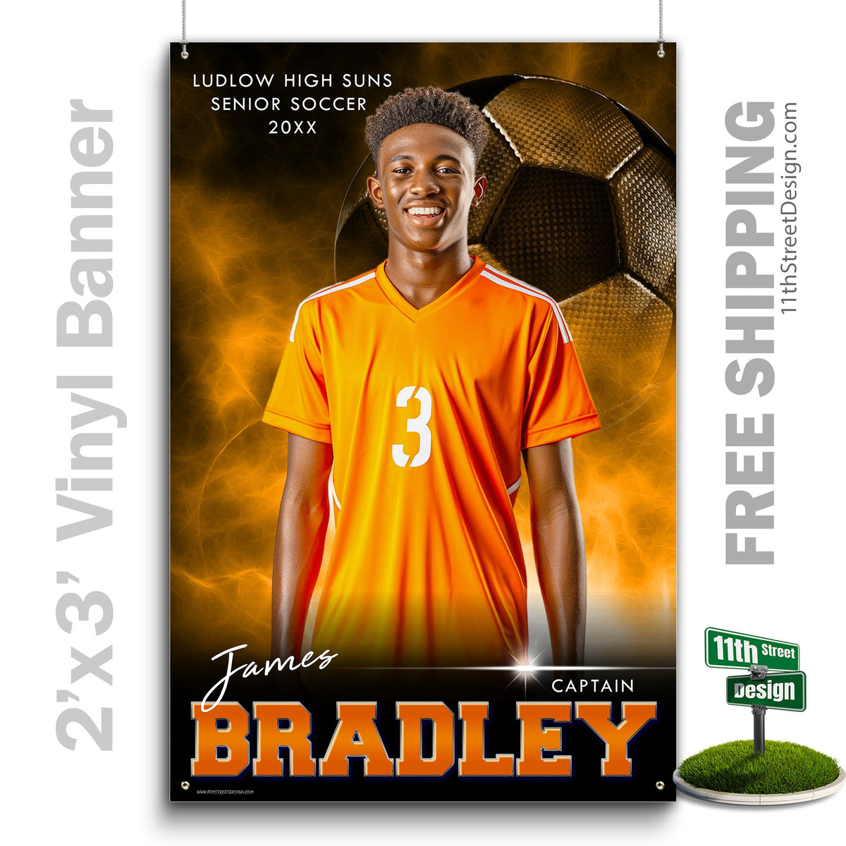 Custom Vinyl Banners, Senior Night Gifts, Custom Poster, Senior Poster, Senior Banner, Custom Sports Poster, Custom Sports Banner, Soccer Poster, Soccer Banner, Soccer Print, Soccer Senior, Soccer Digital, Vinyl Soccer