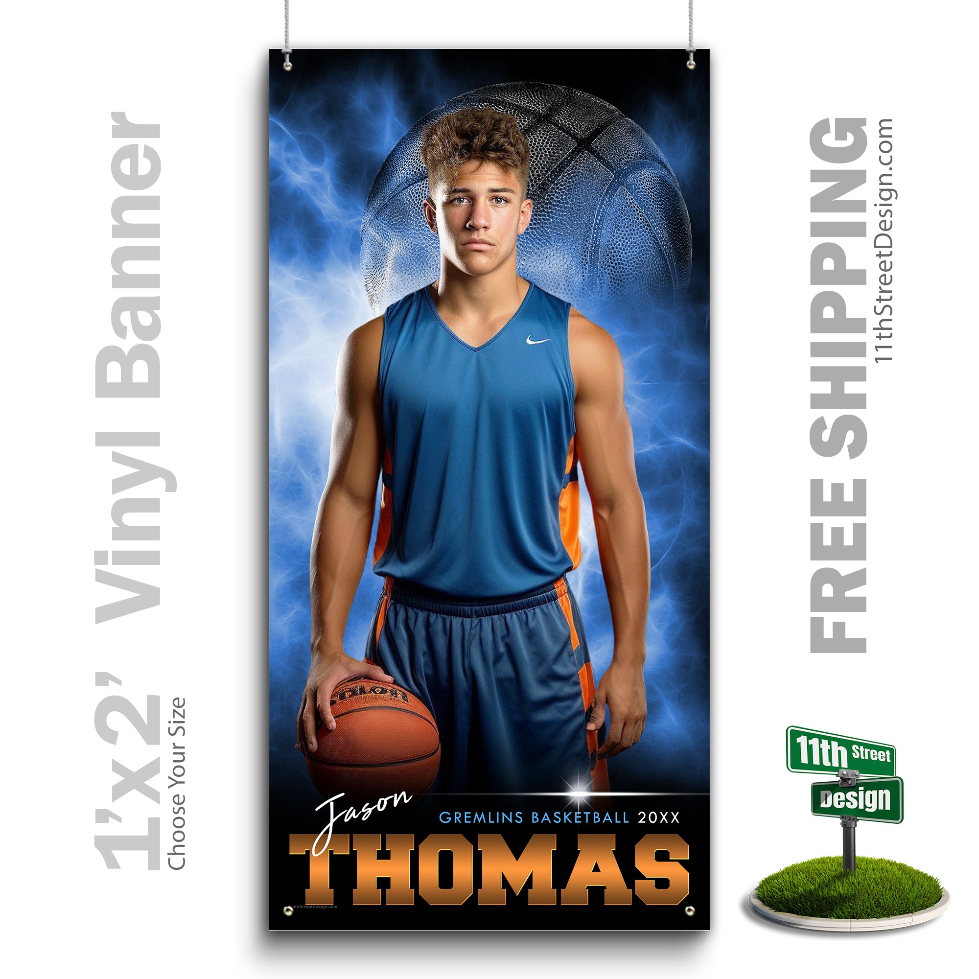 Custom Vinyl Banners, Senior Night Gifts, Custom Poster, Senior Poster, Senior Banner, Custom Sports Poster, Custom Sports Banner, Basketball Poster, Basketball Banner, Basketball Print, Basketball Senior, Basketball Digital, Vinyl Basketball