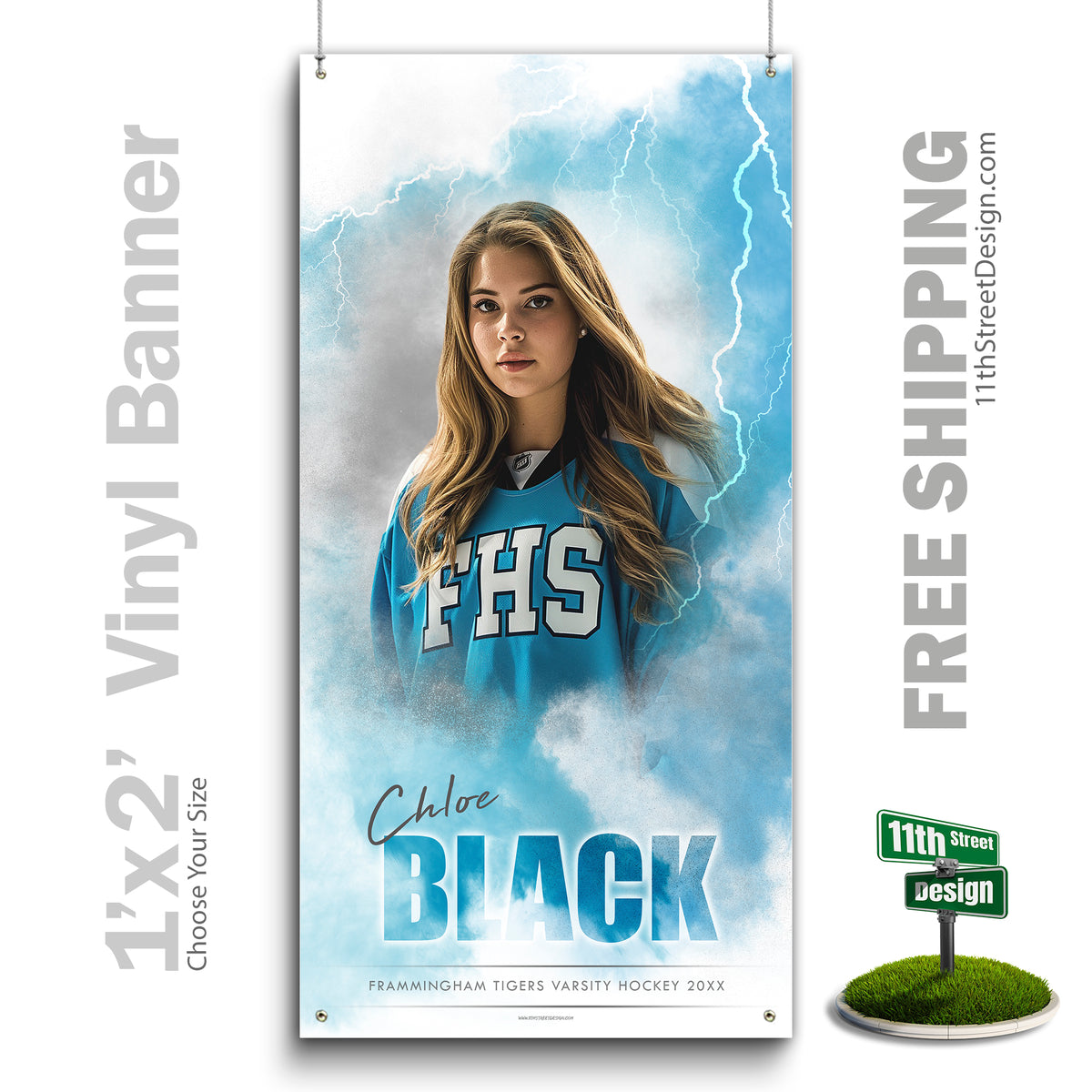 Coaches Gift, Team Gifts, Poster Print, Personalized Poster, Senior Night, Senior Poster, Sport Gift, Sports Collage, Sports Prints, Custom Sports Poster, Hockey Poster, Hockey Print, Hockey Senior