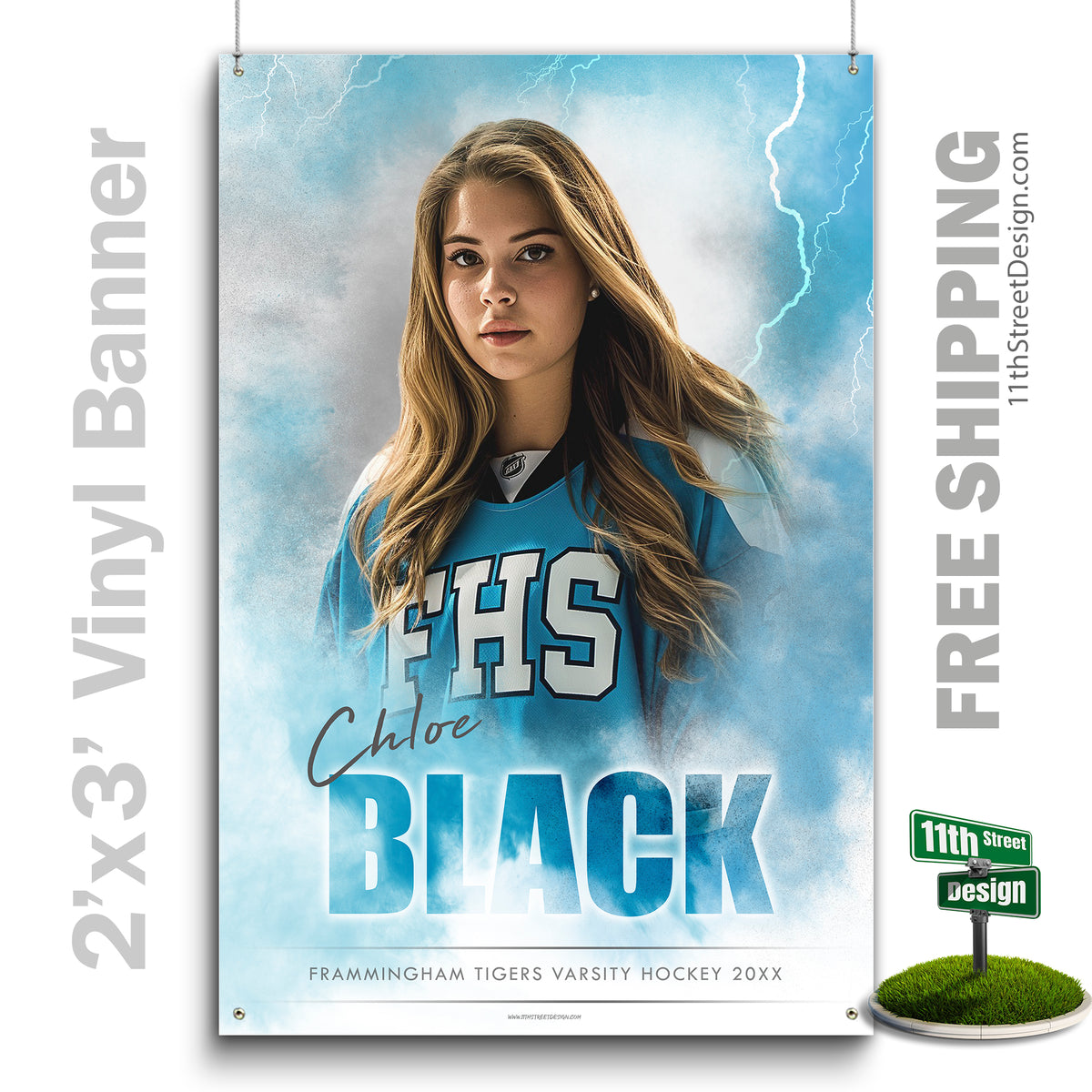 Coaches Gift, Team Gifts, Poster Print, Personalized Poster, Senior Night, Senior Poster, Sport Gift, Sports Collage, Sports Prints, Custom Sports Poster, Hockey Poster, Hockey Print, Hockey Senior