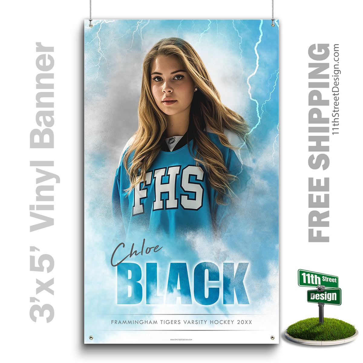 Coaches Gift, Team Gifts, Poster Print, Personalized Poster, Senior Night, Senior Poster, Sport Gift, Sports Collage, Sports Prints, Custom Sports Poster, Hockey Poster, Hockey Print, Hockey Senior