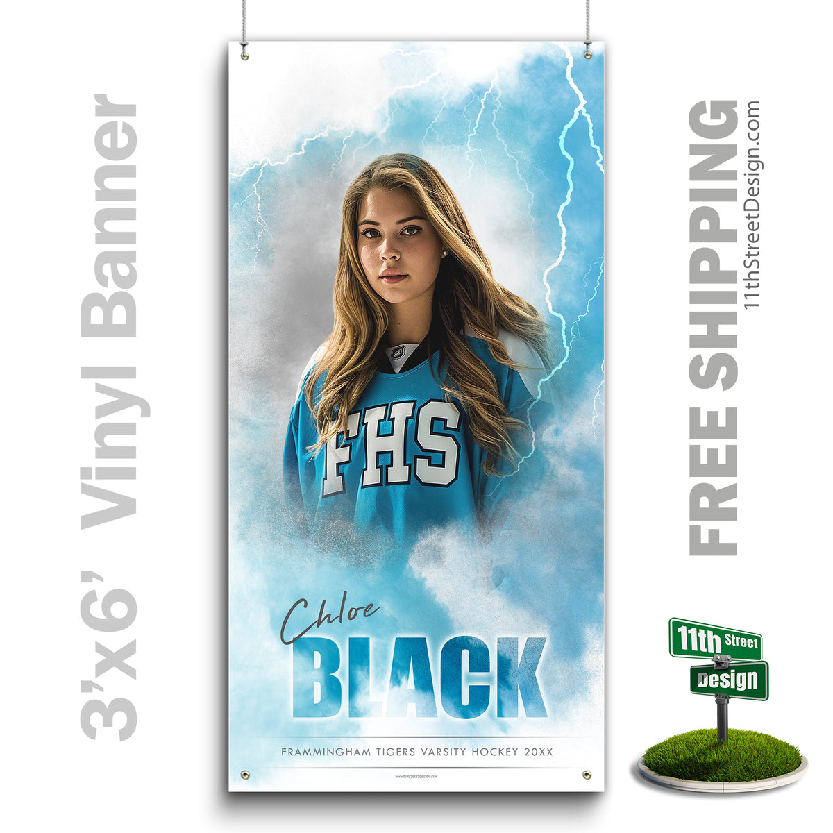 Coaches Gift, Team Gifts, Poster Print, Personalized Poster, Senior Night, Senior Poster, Sport Gift, Sports Collage, Sports Prints, Custom Sports Poster, Hockey Poster, Hockey Print, Hockey Senior