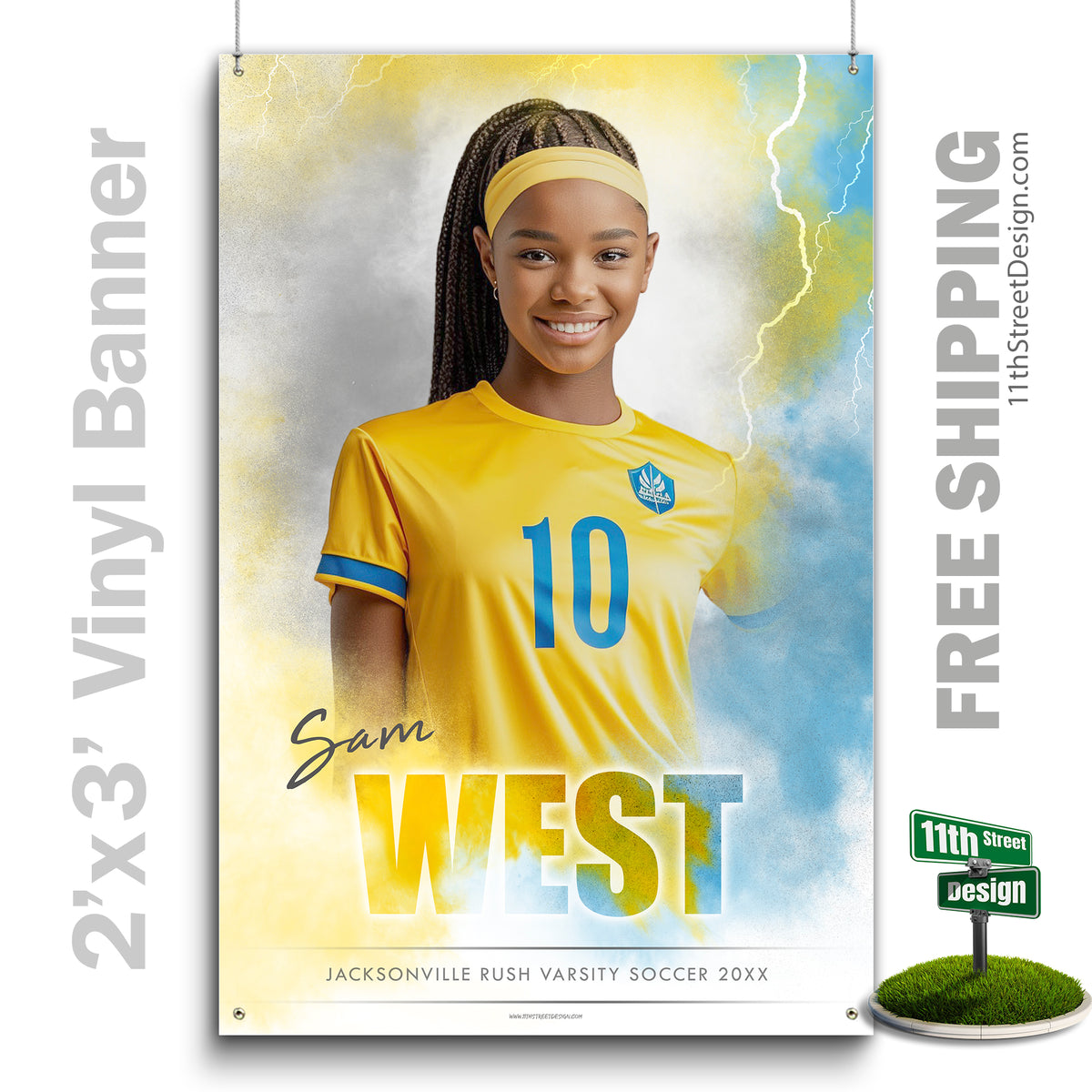 Custom Vinyl Banners, Senior Night Gifts, Custom Poster, Senior Poster, Senior Banner, Custom Sports Poster, Custom Sports Banner, Soccer Poster, Soccer Banner, Soccer Print, Soccer Senior, Soccer Digital, Vinyl Soccer