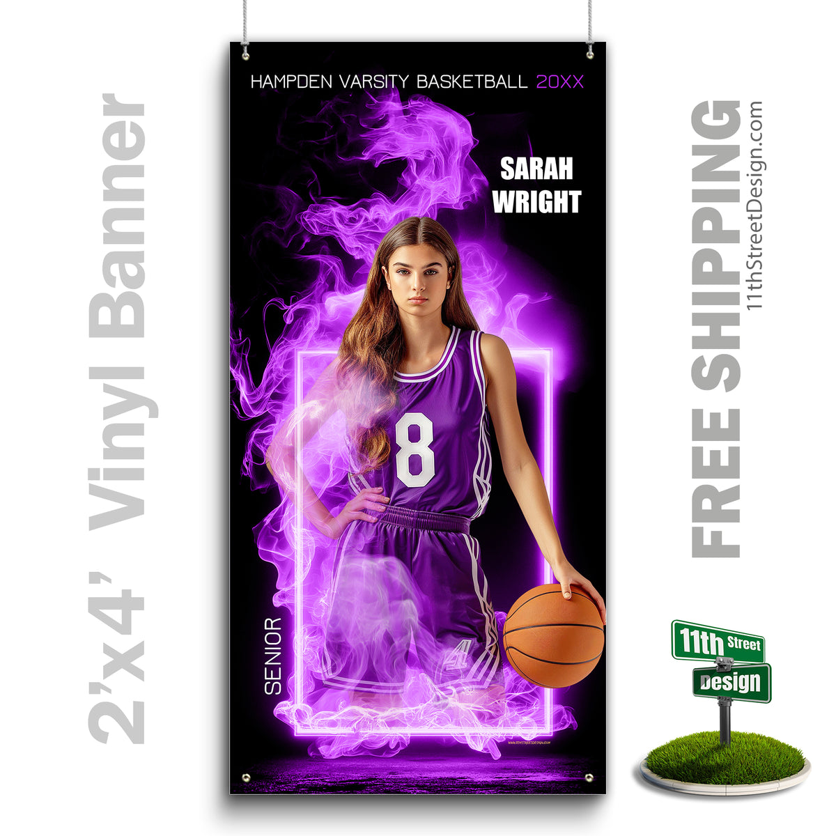 Custom Vinyl Banners, Senior Night Gifts, Custom Poster, Senior Poster, Senior Banner, Custom Sports Poster, Custom Sports Banner, Basketball Poster, Basketball Banner, Basketball Print, Basketball Senior, Basketball Digital, Vinyl Basketball