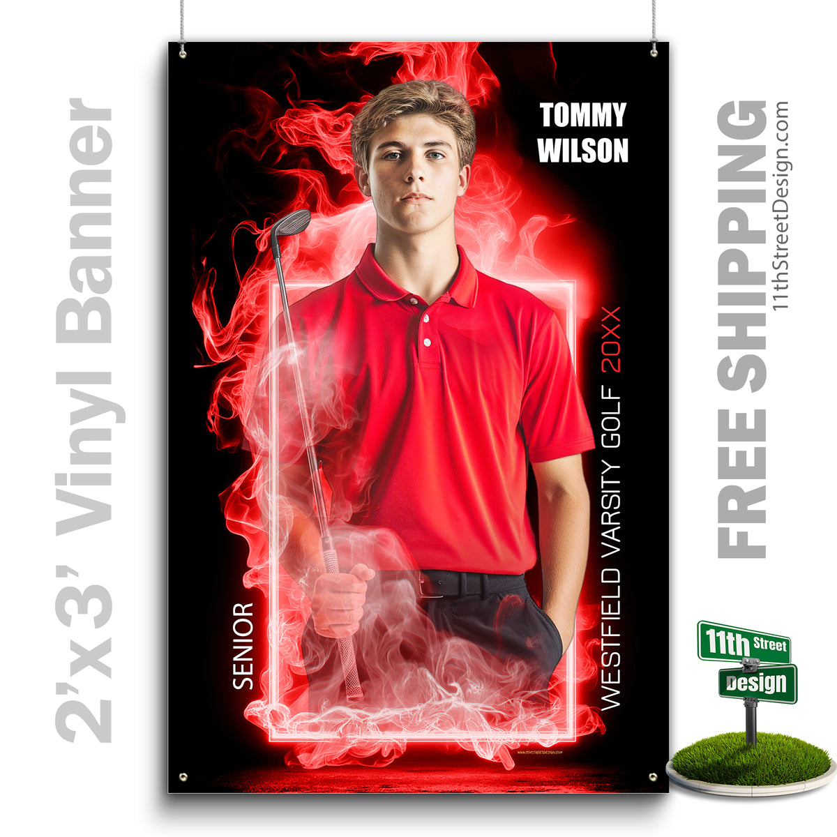 Coaches Gift, Team Gifts, Poster Print, Personalized Poster, Senior Night, Senior Poster, Sport Gift, Sports Collage, Sports Prints, Custom Sports Poster, Golf Poster, Golf Print, Golf Senior