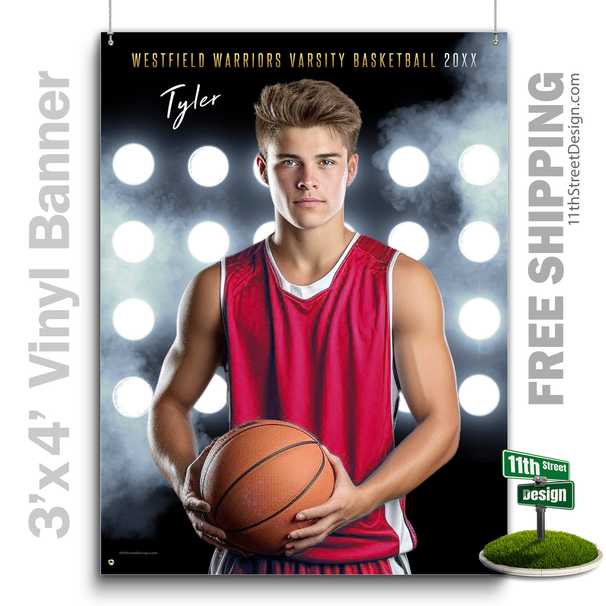 Custom Vinyl Banners, Senior Night Gifts, Custom Poster, Senior Poster, Senior Banner, Custom Sports Poster, Custom Sports Banner, Basketball Poster, Basketball Banner, Basketball Print, Basketball Senior, Basketball Digital, Vinyl Basketball