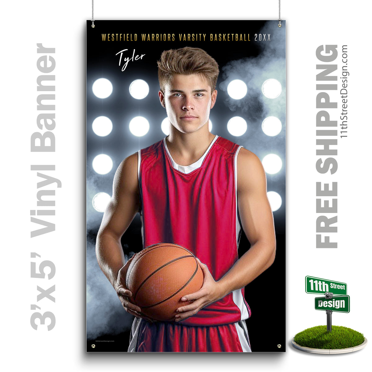 Custom Vinyl Banners, Senior Night Gifts, Custom Poster, Senior Poster, Senior Banner, Custom Sports Poster, Custom Sports Banner, Basketball Poster, Basketball Banner, Basketball Print, Basketball Senior, Basketball Digital, Vinyl Basketball