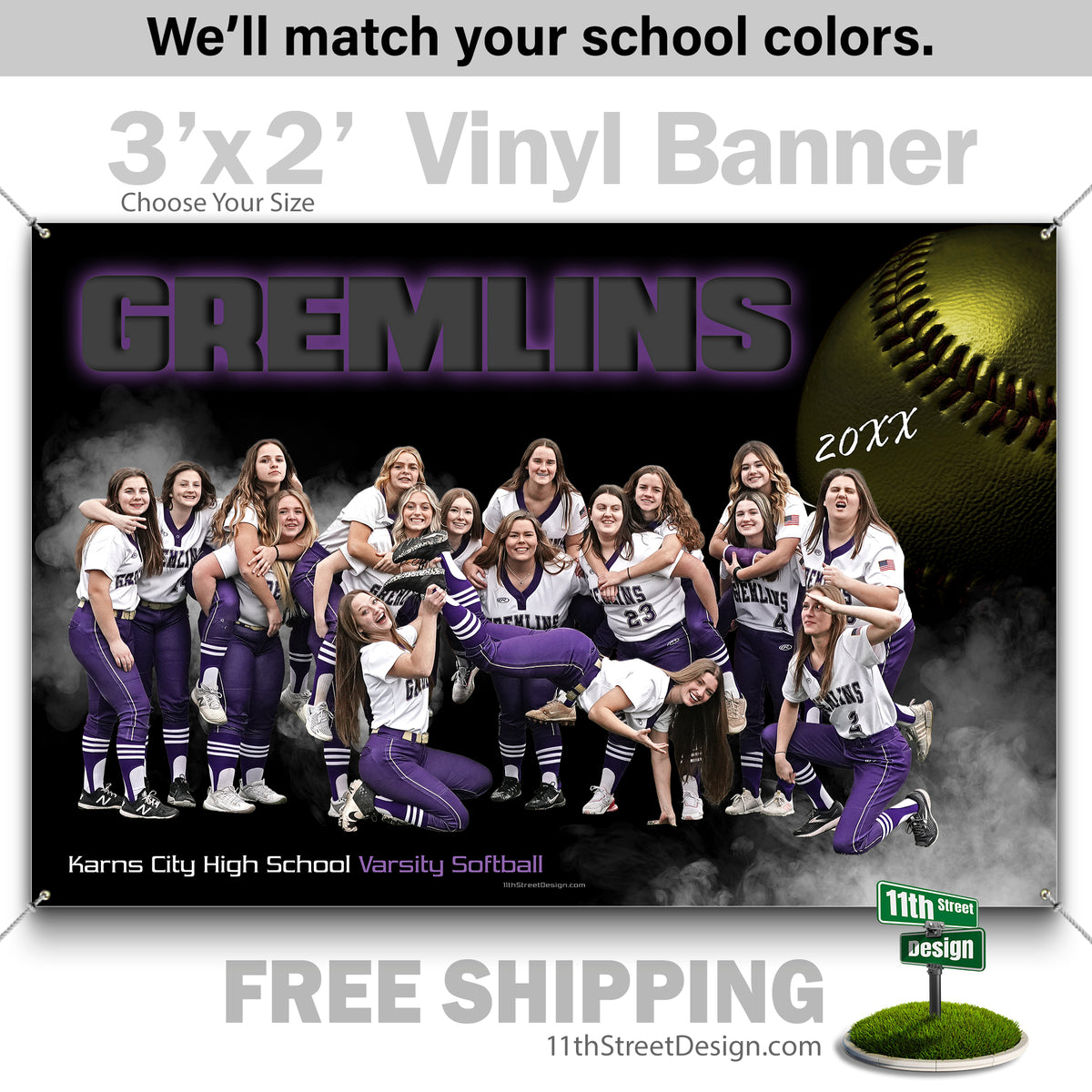 Coaches Gift, Team Gifts, Poster Print, Personalized Poster, Senior Night, Senior Poster, Sport Gift, Sports Collage, Sports Prints, Custom Sports Poster, Softball Poster, Softball Print, Softball Senior,