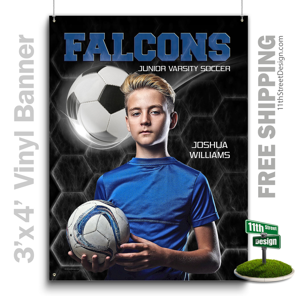 Custom Vinyl Banners, Senior Night Gifts, Custom Poster, Senior Poster, Senior Banner, Custom Sports Poster, Custom Sports Banner, Soccer Poster, Soccer Banner, Soccer Print, Soccer Senior, Soccer Digital, Vinyl Soccer