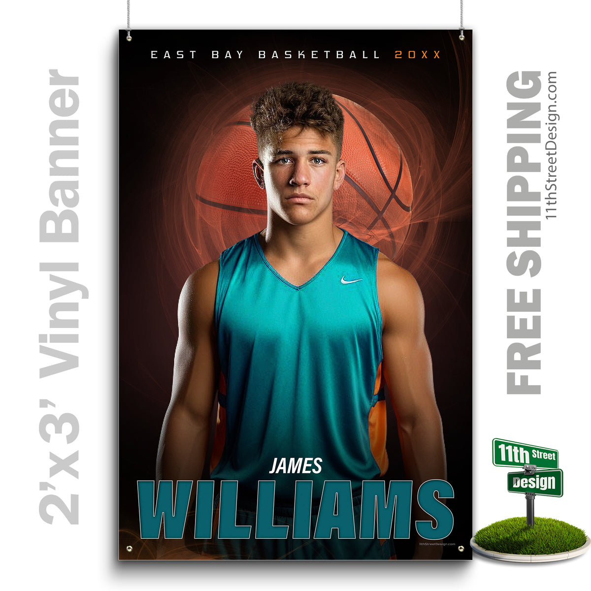 Custom Vinyl Banners, Senior Night Gifts, Custom Poster, Senior Poster, Senior Banner, Custom Sports Poster, Custom Sports Banner, Basketball Poster, Basketball Banner, Basketball Print, Basketball Senior, Basketball Digital, Vinyl Basketball