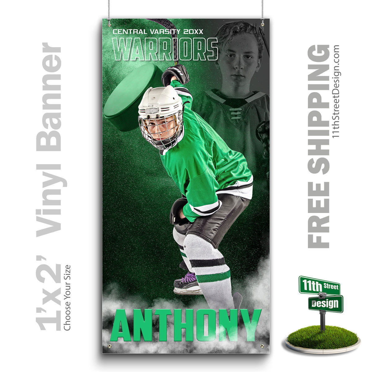 Coaches Gift, Team Gifts, Poster Print, Personalized Poster, Senior Night, Senior Poster, Sport Gift, Sports Collage, Sports Prints, Custom Sports Poster, Hockey Poster, Hockey Print, Hockey Senior