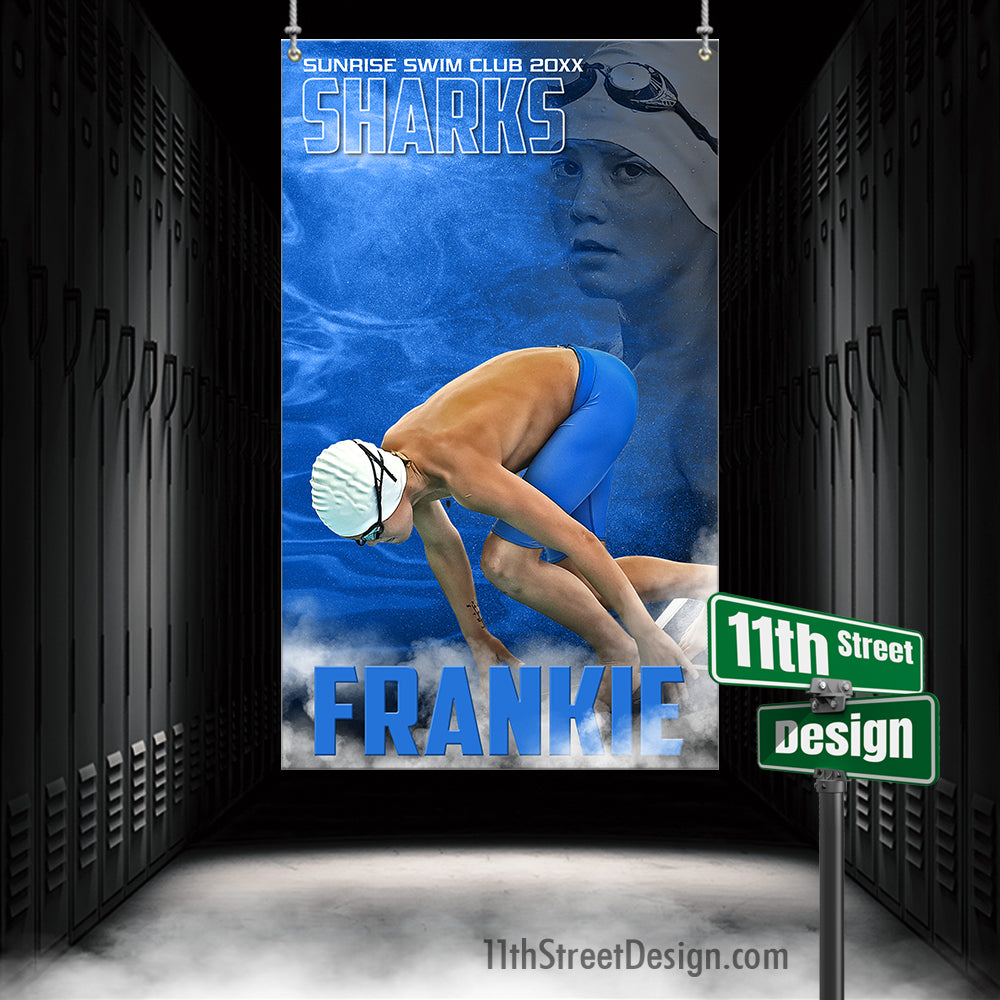 11th Street Design, Custom Sports Banner