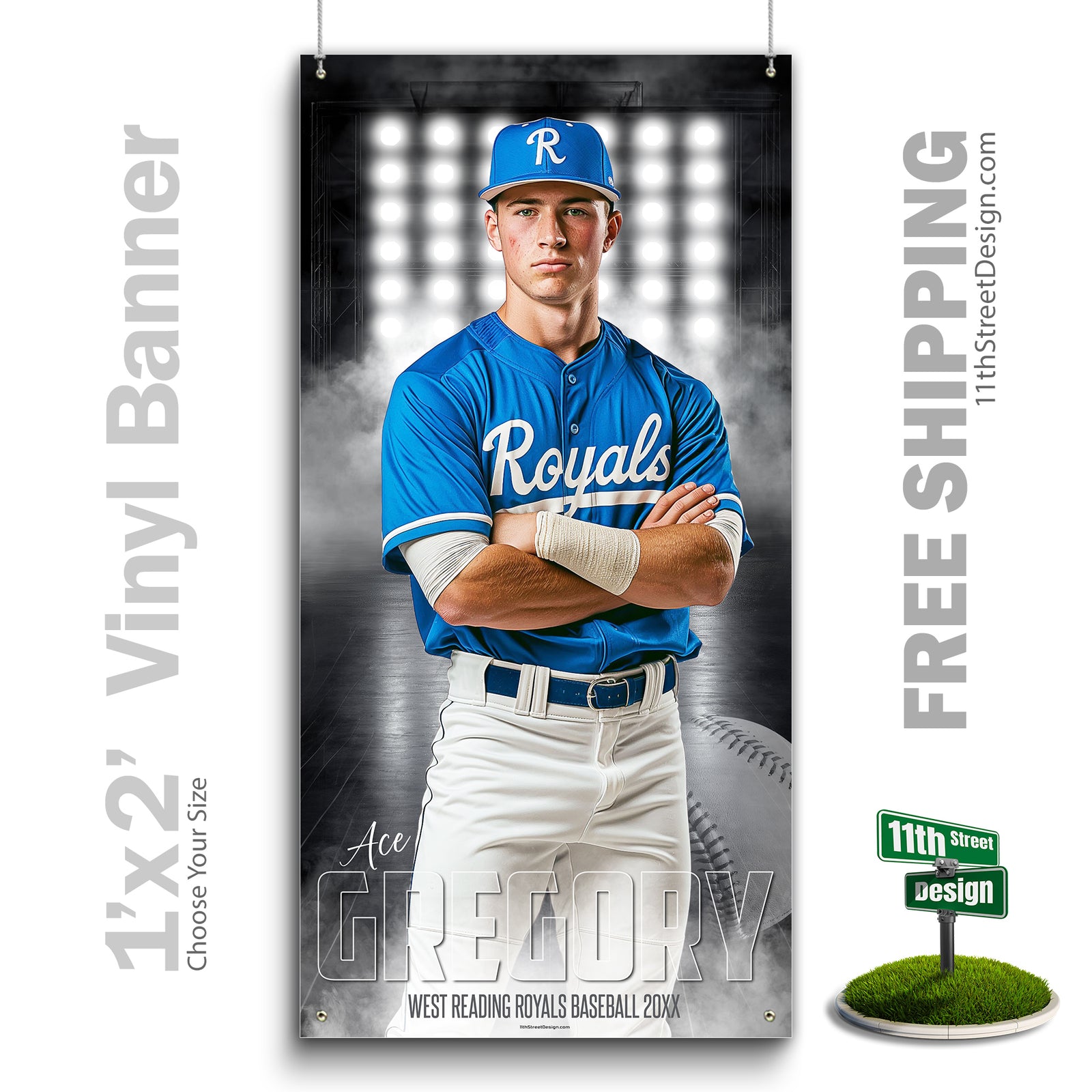 Custom Vinyl Banners, Senior Night Gifts, Custom Poster, Senior Poster, Senior Banner, Custom Sports Poster, Custom Sports Banner, Baseball Poster, Baseball Banner, Baseball Print, Baseball Senior, Baseball Digital, Vinyl Baseball