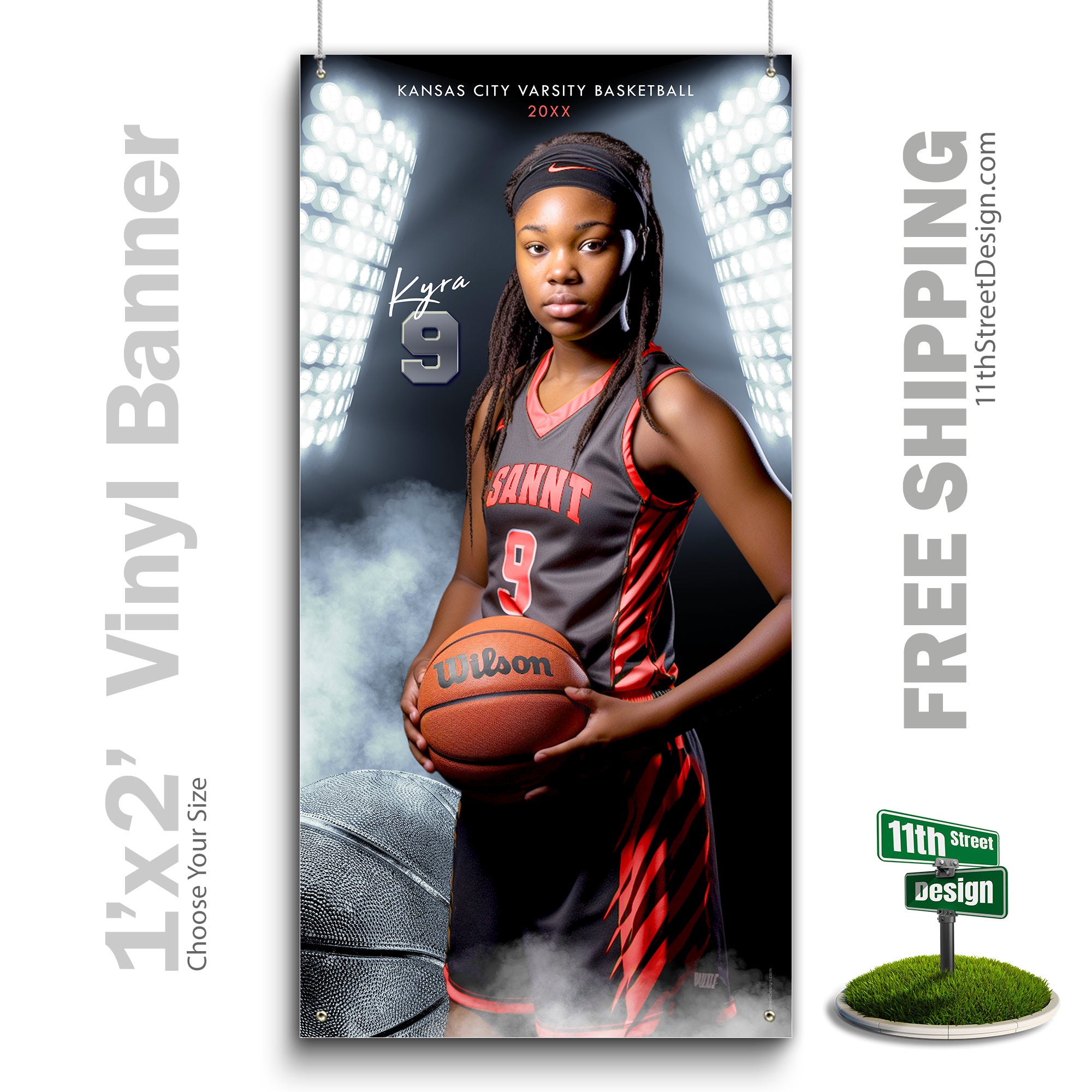 Custom Vinyl Banners, Senior Night Gifts, Custom Poster, Senior Poster, Senior Banner, Custom Sports Poster, Custom Sports Banner, Basketball Poster, Basketball Banner, Basketball Print, Basketball Senior, Basketball Digital, Vinyl Basketball