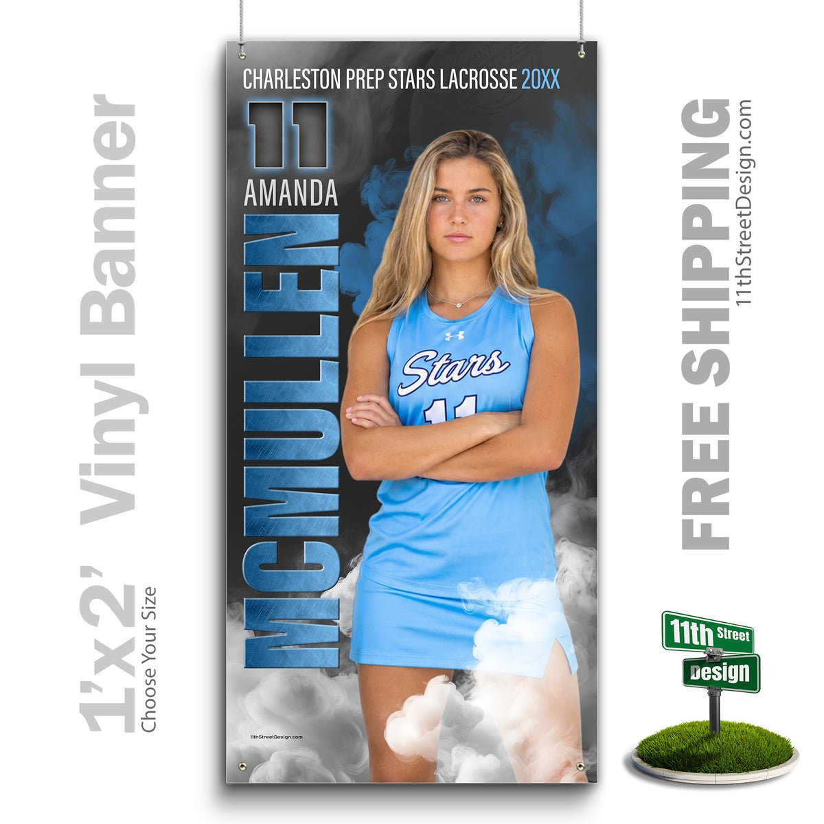 Custom Sports Banner - Sports Legends Lacrosse