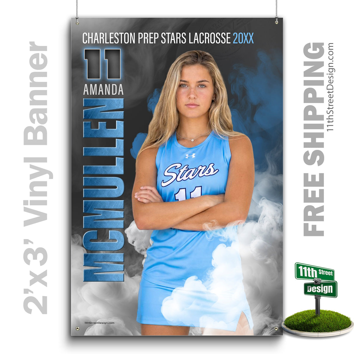Custom Sports Banner - Sports Legends Lacrosse