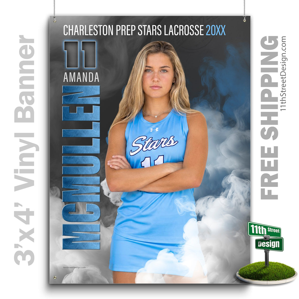Custom Sports Banner - Sports Legends Lacrosse