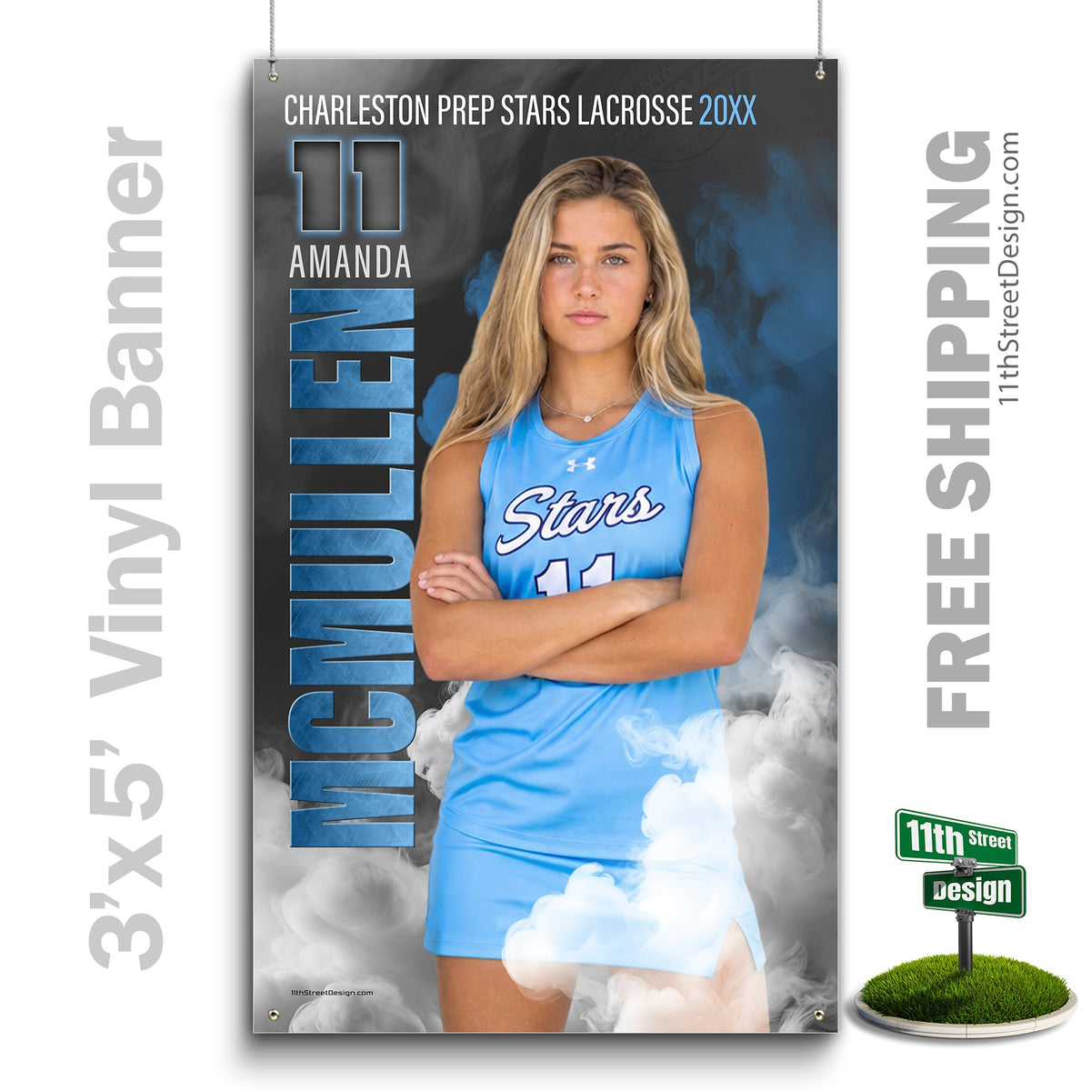 Custom Sports Banner - Sports Legends Lacrosse