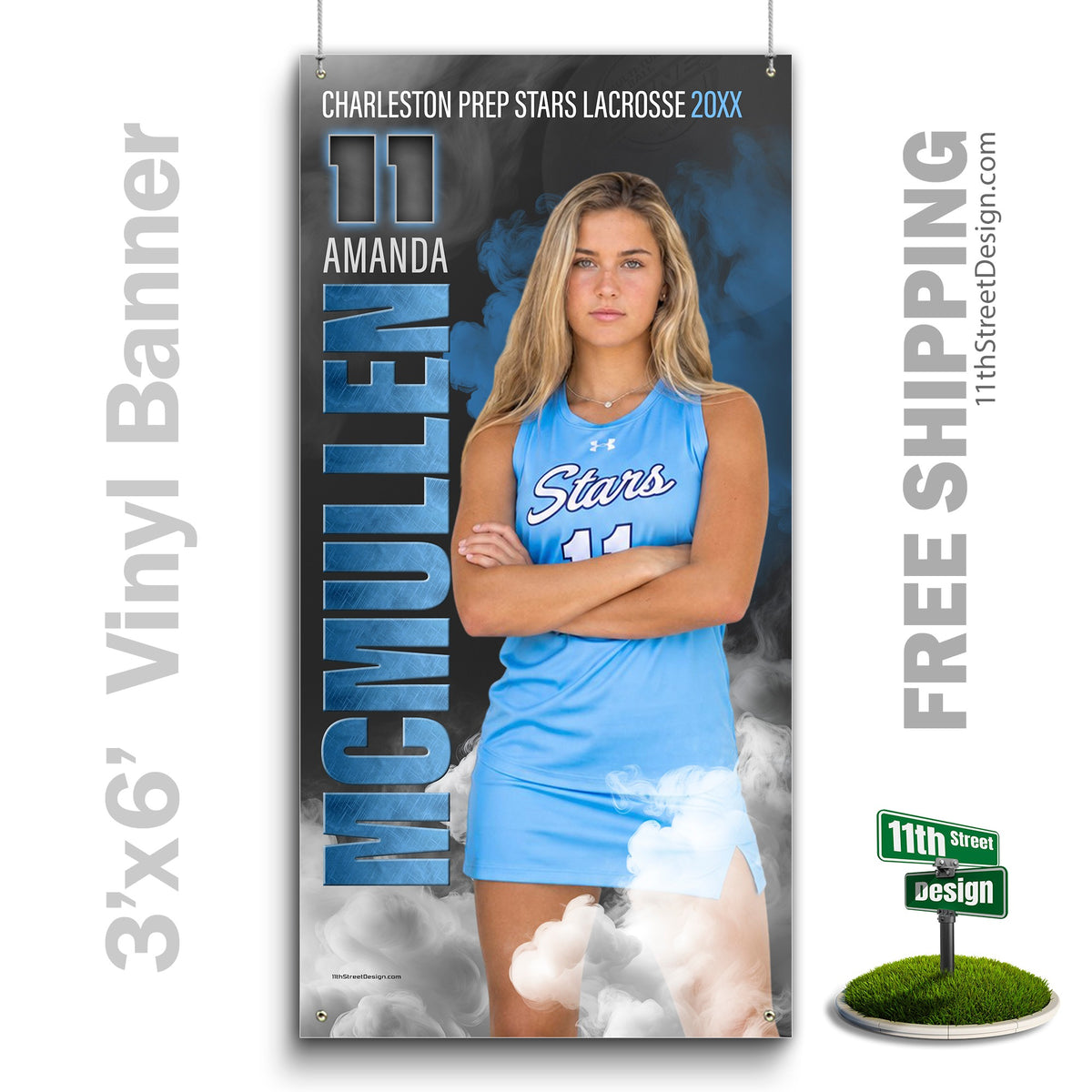 Custom Sports Banner - Sports Legends Lacrosse