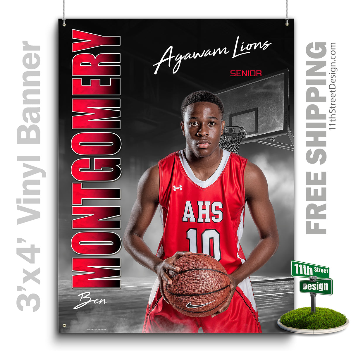 Custom Vinyl Banners, Senior Night Gifts, Custom Poster, Senior Poster, Senior Banner, Custom Sports Poster, Custom Sports Banner, Basketball Poster, Basketball Banner, Basketball Print, Basketball Senior, Basketball Digital, Vinyl Basketball