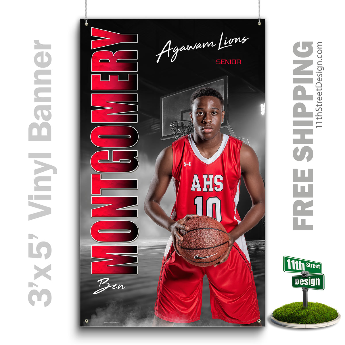 Custom Vinyl Banners, Senior Night Gifts, Custom Poster, Senior Poster, Senior Banner, Custom Sports Poster, Custom Sports Banner, Basketball Poster, Basketball Banner, Basketball Print, Basketball Senior, Basketball Digital, Vinyl Basketball