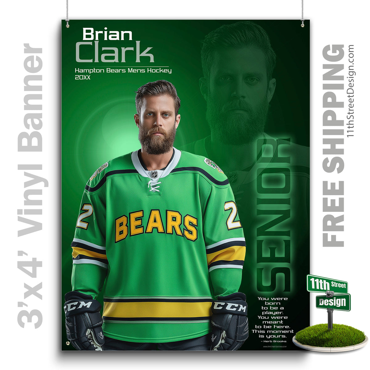 Coaches Gift, Team Gifts, Poster Print, Personalized Poster, Senior Night, Senior Poster, Sport Gift, Sports Collage, Sports Prints, Custom Sports Poster, Hockey Poster, Hockey Print, Hockey Senior