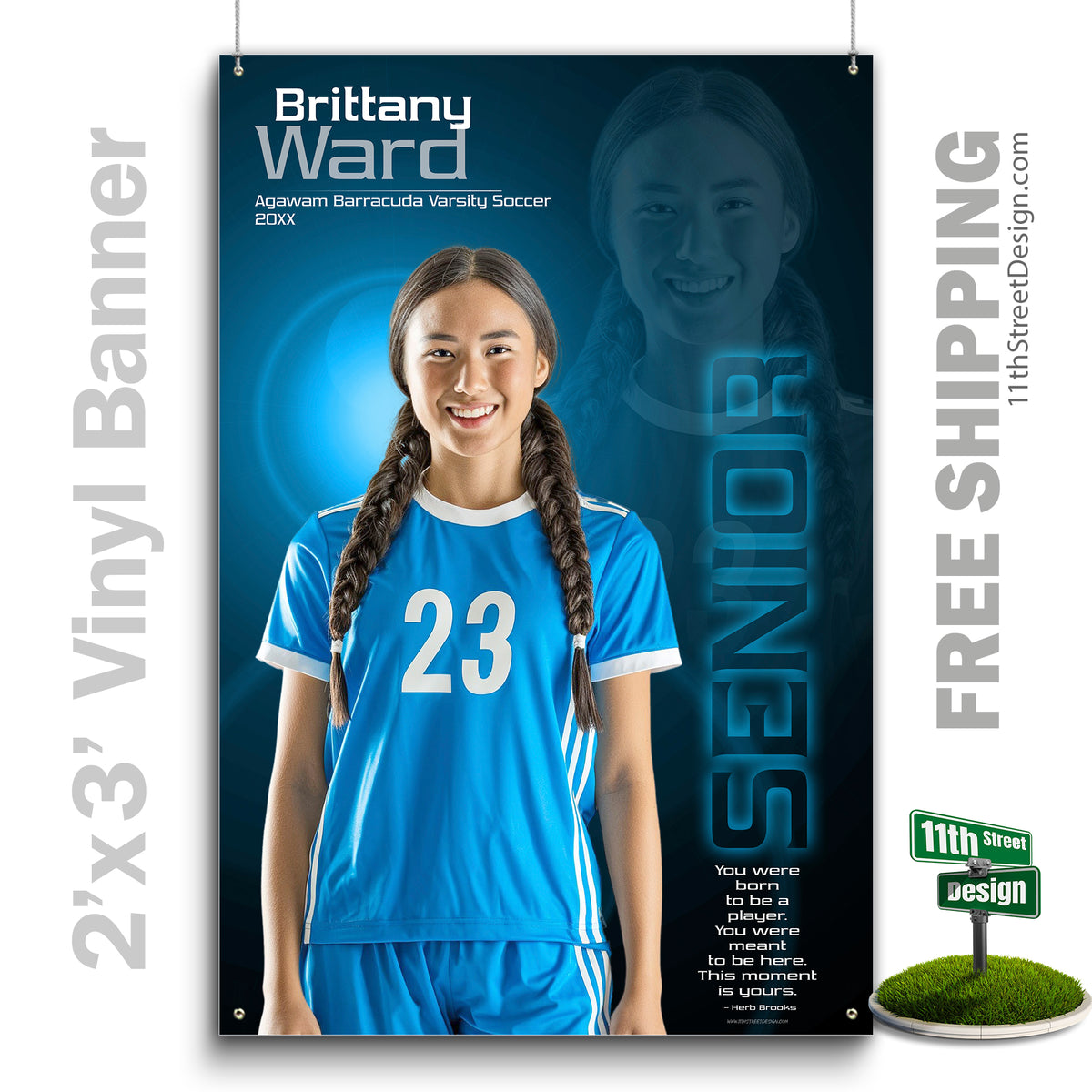 Custom Vinyl Banners, Senior Night Gifts, Custom Poster, Senior Poster, Senior Banner, Custom Sports Poster, Custom Sports Banner, Soccer Poster, Soccer Banner, Soccer Print, Soccer Senior, Soccer Digital, Vinyl Soccer