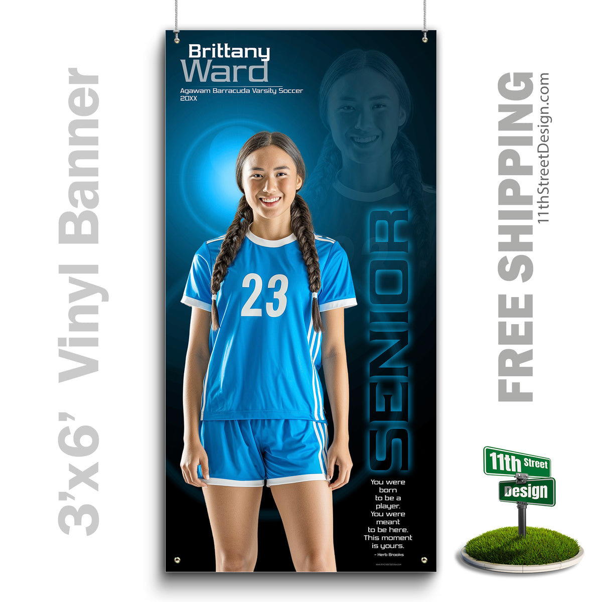 Custom Vinyl Banners, Senior Night Gifts, Custom Poster, Senior Poster, Senior Banner, Custom Sports Poster, Custom Sports Banner, Soccer Poster, Soccer Banner, Soccer Print, Soccer Senior, Soccer Digital, Vinyl Soccer