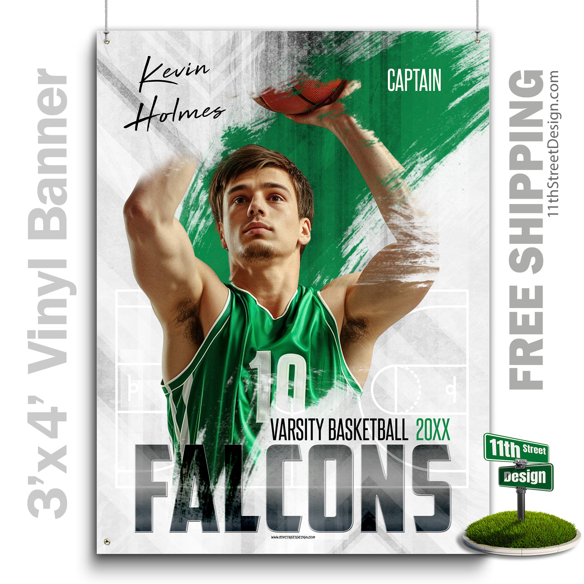 Custom Vinyl Banners, Senior Night Gifts, Custom Poster, Senior Poster, Senior Banner, Custom Sports Poster, Custom Sports Banner, Basketball Poster, Basketball Banner, Basketball Print, Basketball Senior, Basketball Digital, Vinyl Basketball