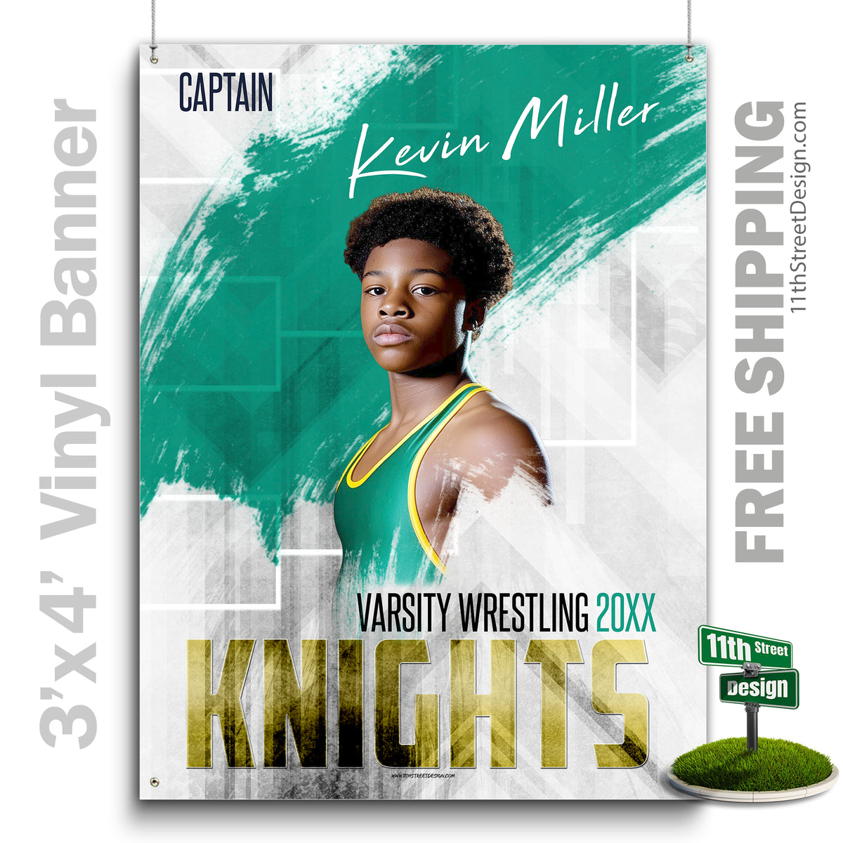 Custom Vinyl Banners, Senior Night Gifts, Custom Poster, Senior Poster, Senior Banner, Custom Sports Poster, Custom Sports Banner, Wrestling Poster, Wrestling Banner, Wrestling Print, Wrestling Senior, Wrestling Digital, Vinyl Wrestling