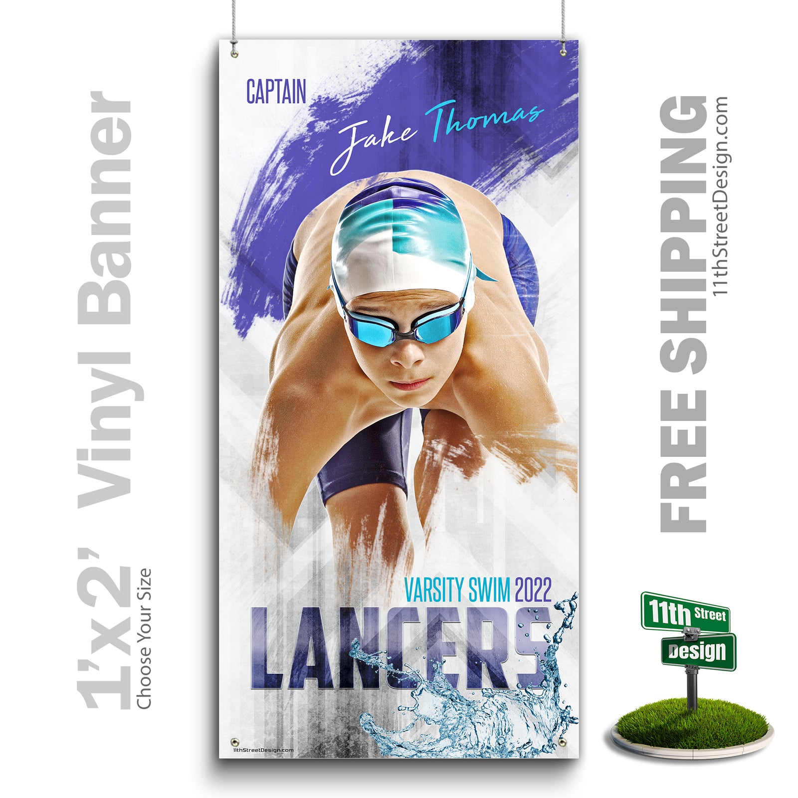 Coaches Gift, Team Gifts, Poster Print, Personalized Poster, Senior Night, Senior Poster, Sport Gift, Sports Collage, Sports Prints, Custom Sports Poster, Swim Poster, Swim Print, Swim Senior,