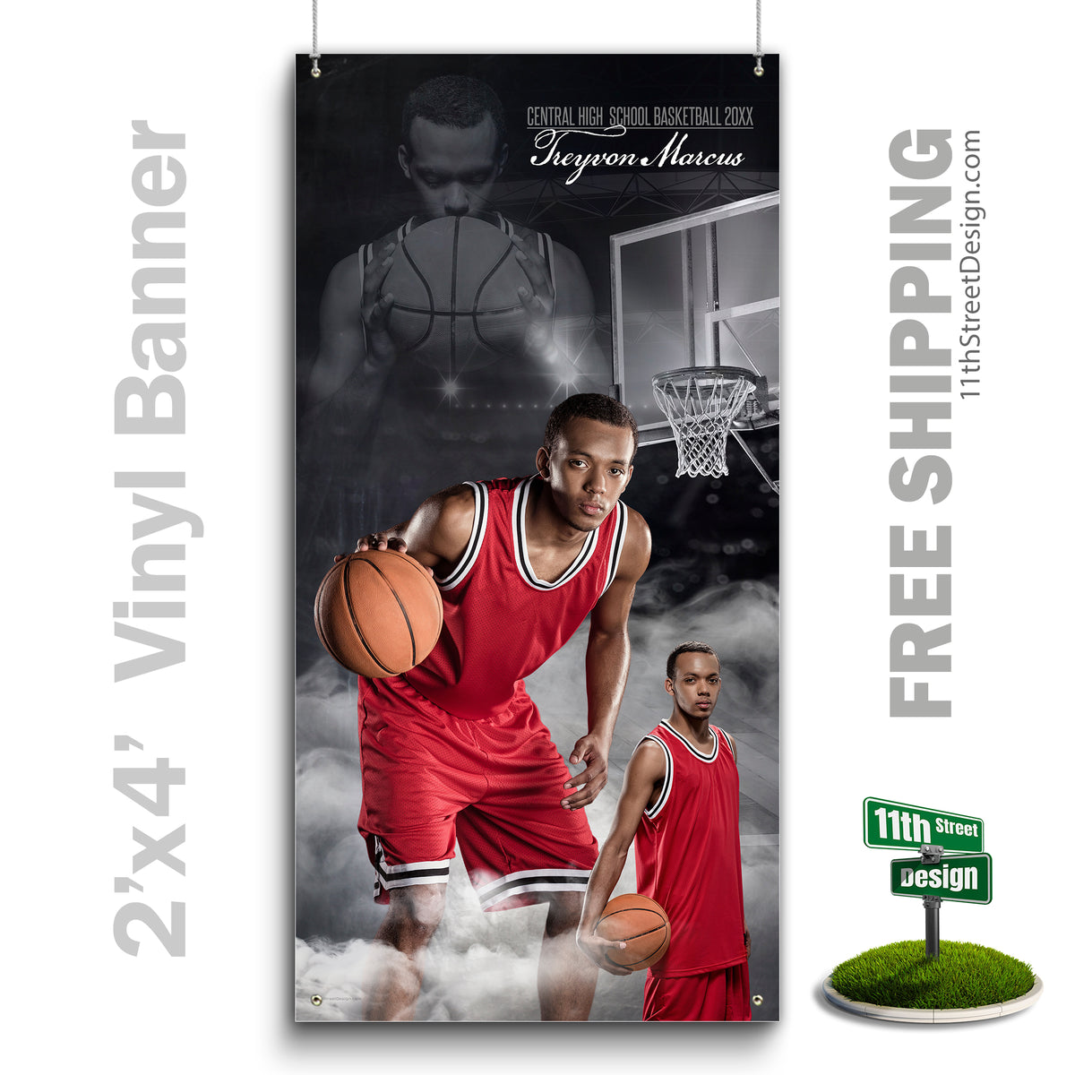 Custom Vinyl Banners, Senior Night Gifts, Custom Poster, Senior Poster, Senior Banner, Custom Sports Poster, Custom Sports Banner, Basketball Poster, Basketball Banner, Basketball Print, Basketball Senior, Basketball Digital, Vinyl Basketball