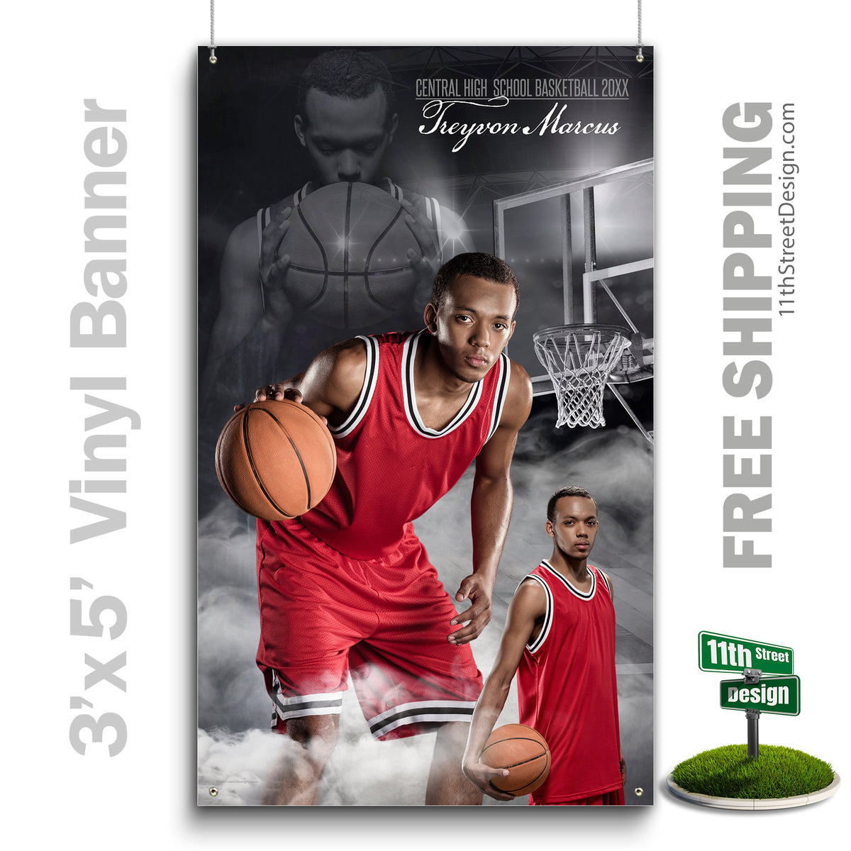 Custom Vinyl Banners, Senior Night Gifts, Custom Poster, Senior Poster, Senior Banner, Custom Sports Poster, Custom Sports Banner, Basketball Poster, Basketball Banner, Basketball Print, Basketball Senior, Basketball Digital, Vinyl Basketball