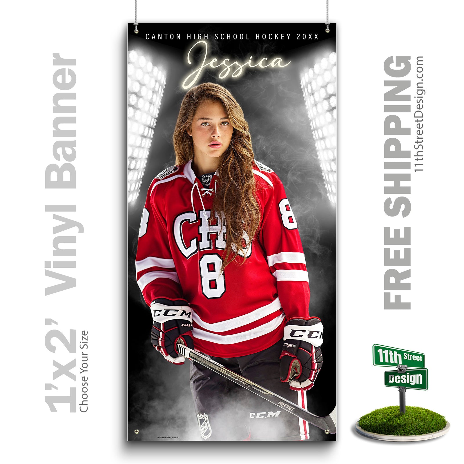 Coaches Gift, Team Gifts, Poster Print, Personalized Poster, Senior Night, Senior Poster, Sport Gift, Sports Collage, Sports Prints, Custom Sports Poster, Hockey Poster, Hockey Print, Hockey Senior