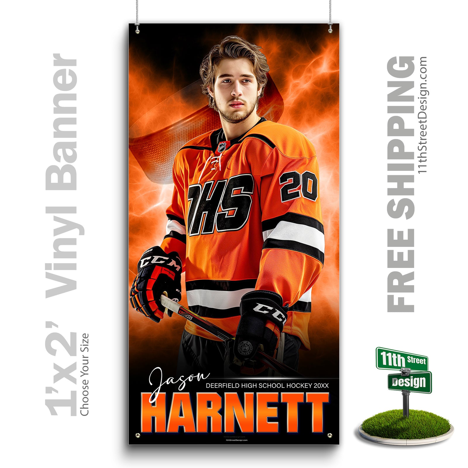 Coaches Gift, Team Gifts, Poster Print, Personalized Poster, Senior Night, Senior Poster, Sport Gift, Sports Collage, Sports Prints, Custom Sports Poster, Hockey Poster, Hockey Print, Hockey Senior