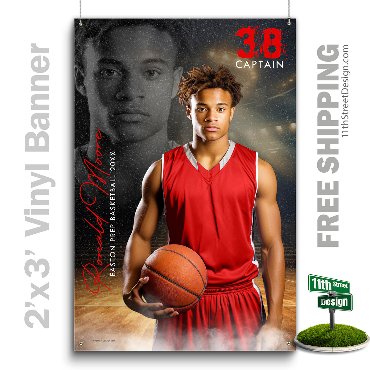 Custom Vinyl Banners, Senior Night Gifts, Custom Poster, Senior Poster, Senior Banner, Custom Sports Poster, Custom Sports Banner, Basketball Poster, Basketball Banner, Basketball Print, Basketball Senior, Basketball Digital, Vinyl Basketball