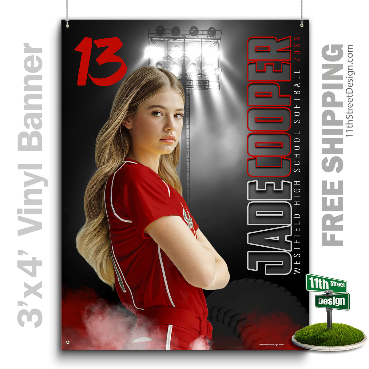 Coaches Gift, Team Gifts, Poster Print, Personalized Poster, Senior Night, Senior Poster, Sport Gift, Sports Collage, Sports Prints, Custom Sports Poster, Softball Poster, Softball Print, Softball Senior,