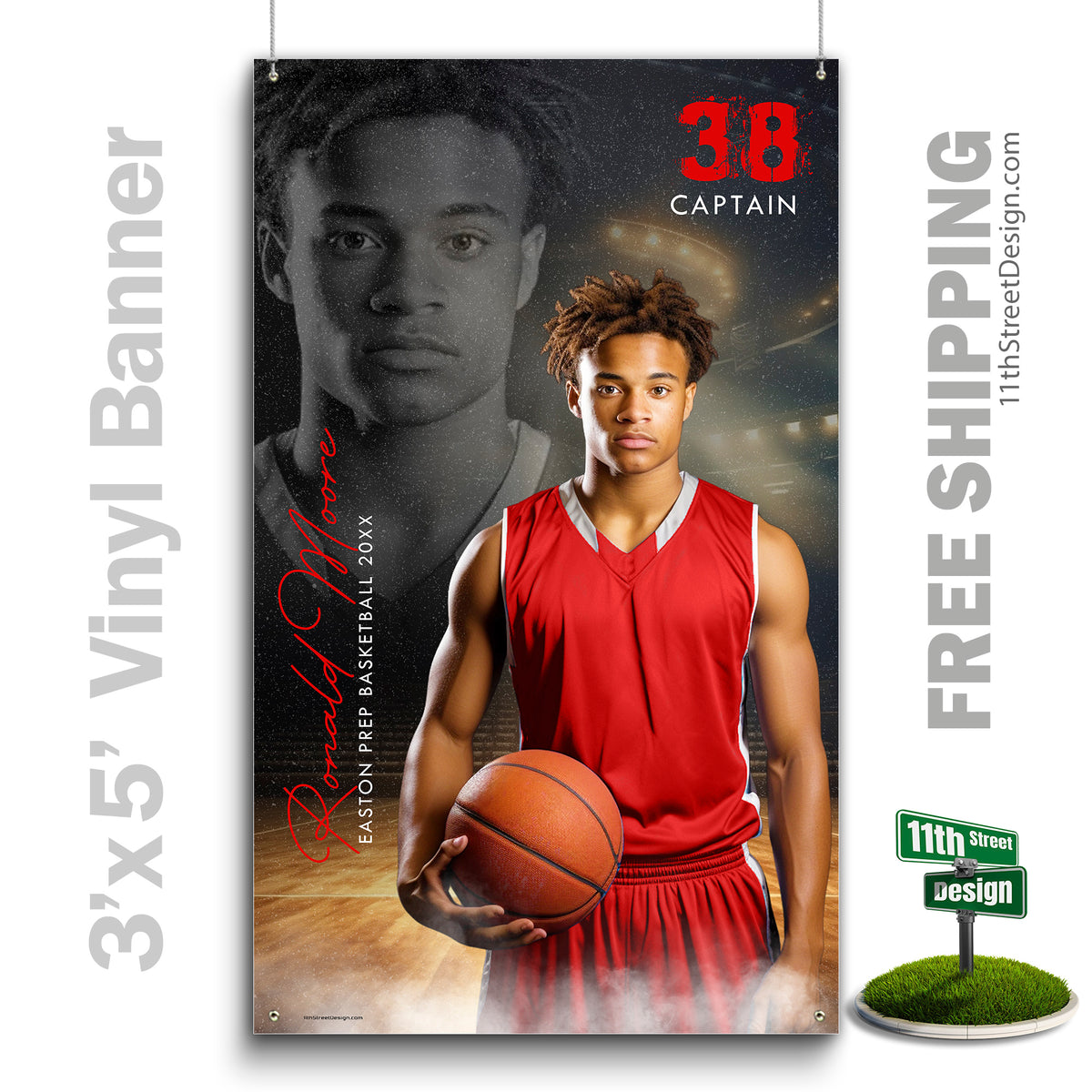 Custom Vinyl Banners, Senior Night Gifts, Custom Poster, Senior Poster, Senior Banner, Custom Sports Poster, Custom Sports Banner, Basketball Poster, Basketball Banner, Basketball Print, Basketball Senior, Basketball Digital, Vinyl Basketball