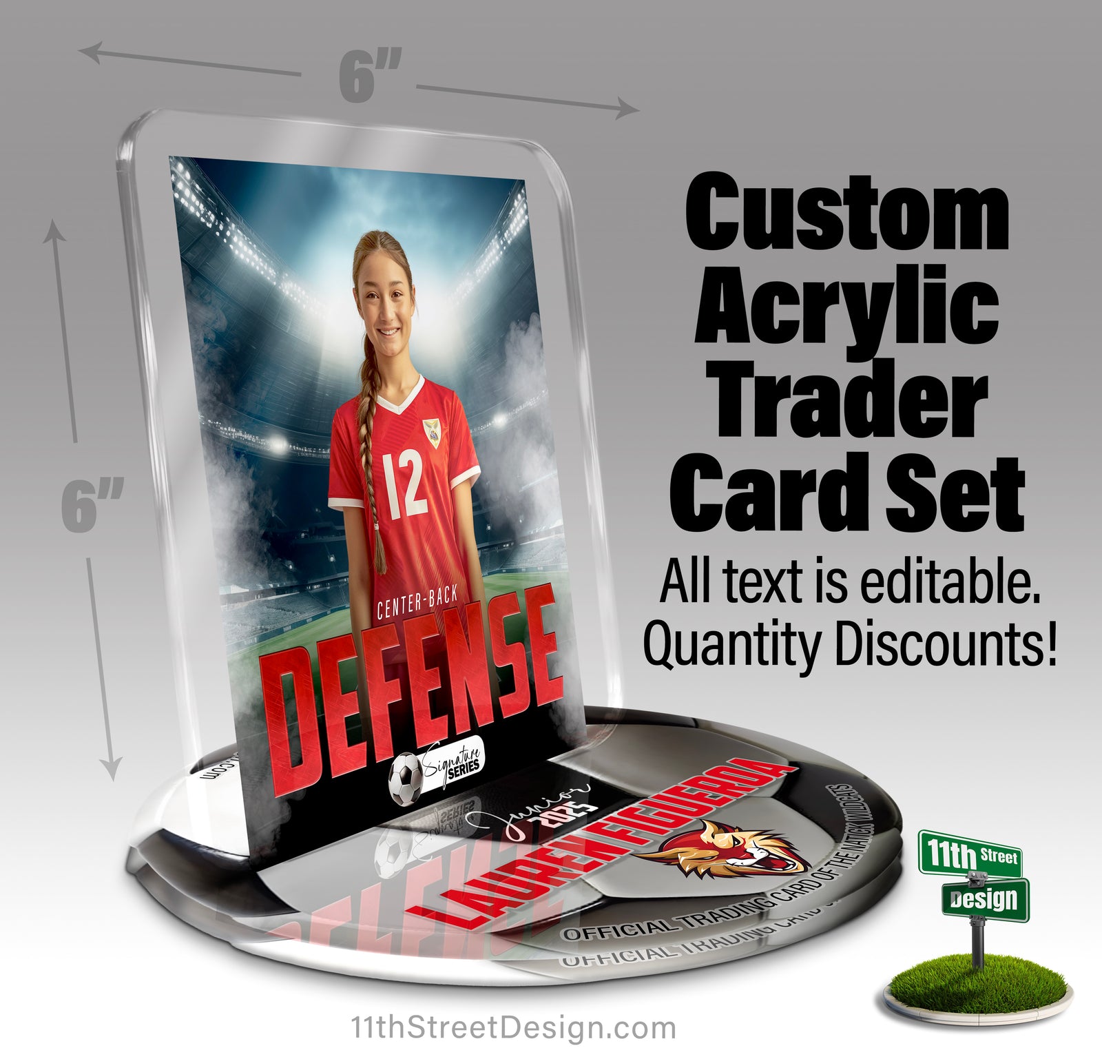 Custom Sports keepsake,
Senior sports Memento,
custom sports card,
graduation keepsake,
senior player gift,
senior night gift,
office desk display,
senior night gift,
custom acrylic soccer card,
Soccer senior Gift,
custom soccer trading card,
custom soccer trader card,
custom soccer keepsake