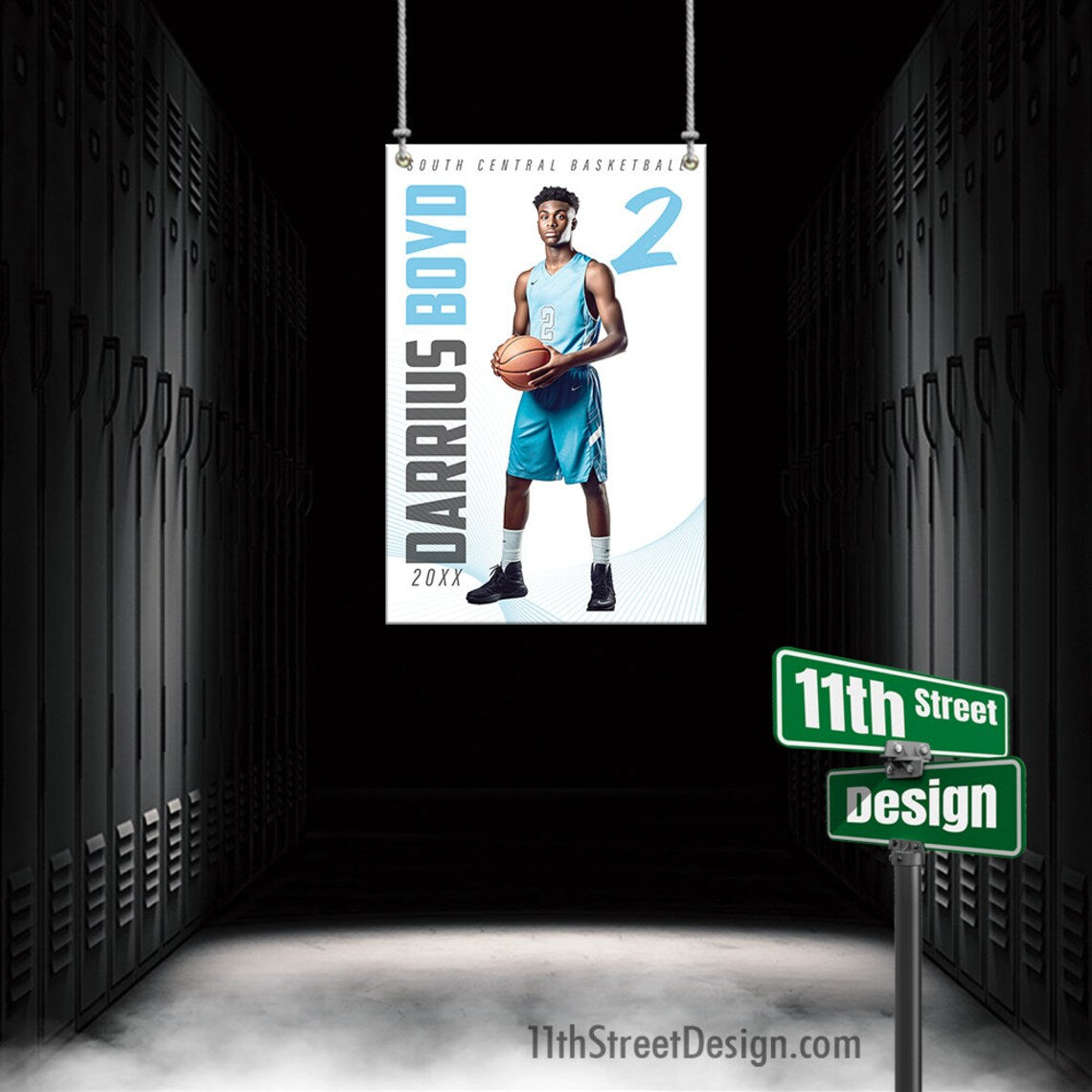11th Street Design, Custom Sports Banner