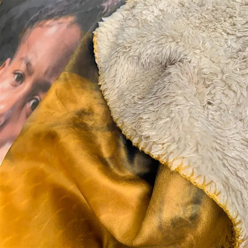 Personalized Football Blanket - Sports Legends