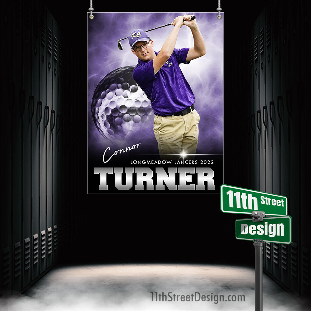 Coaches Gift, Team Gifts, Poster Print, Personalized Poster, Senior Night, Senior Poster, Sport Gift, Sports Collage, Sports Prints, Custom Sports Poster, Golf Poster, Golf Print, Golf Senior,